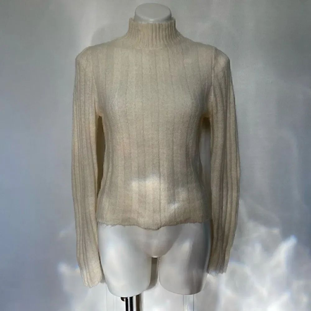Wild Fable Ribbed Mock Neck Sweater